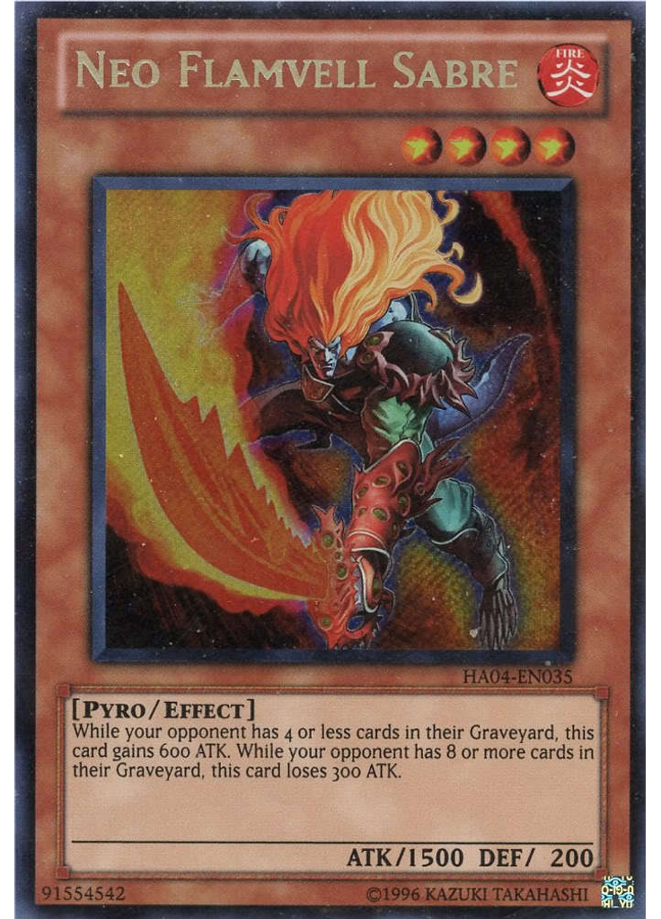 Neo Flamvell Sabre (Secret Rare Unlimited)