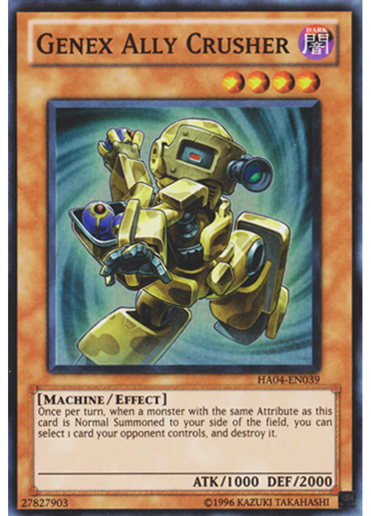 Genex Ally Crusher (Super Rare Unlimited)