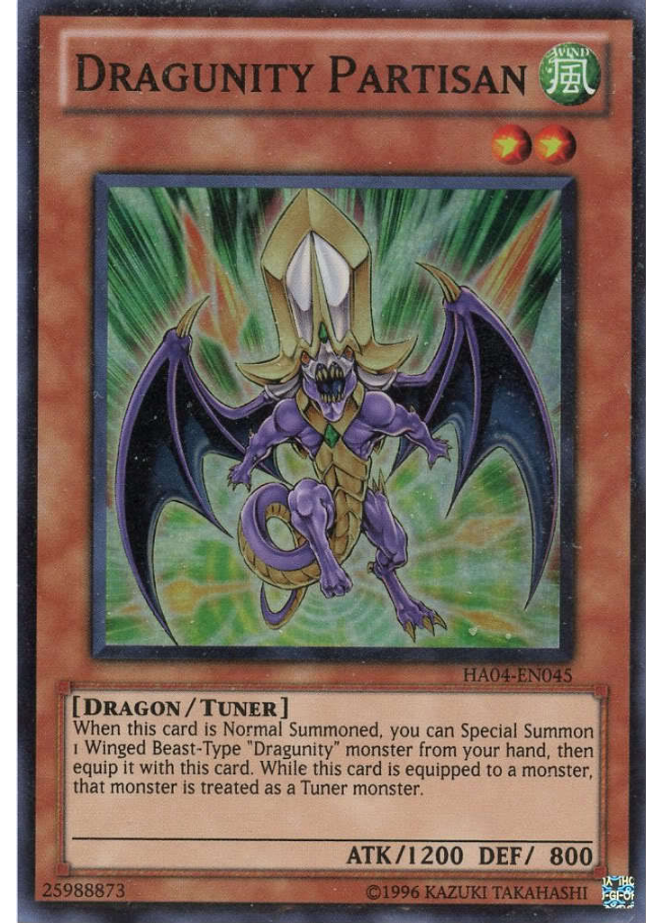 Dragunity Partisan (Super Rare Unlimited)