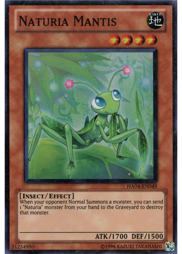 Naturia Mantis (Super Rare Unlimited)