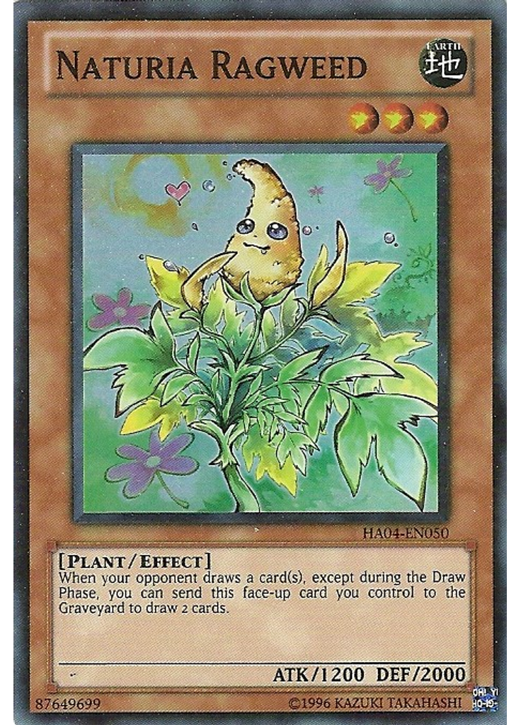 Naturia Ragweed (Super Rare Unlimited)
