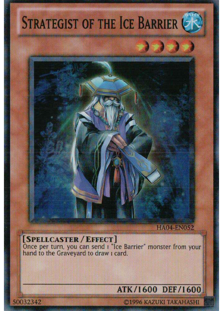 Strategist of the Ice Barrier (Super Rare Unlimited)