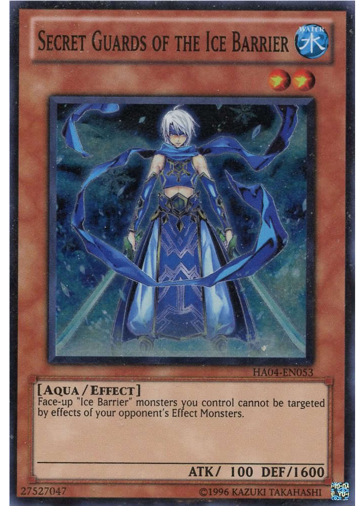 Secret Guards of the Ice Barrier (Super Rare Unlimited)