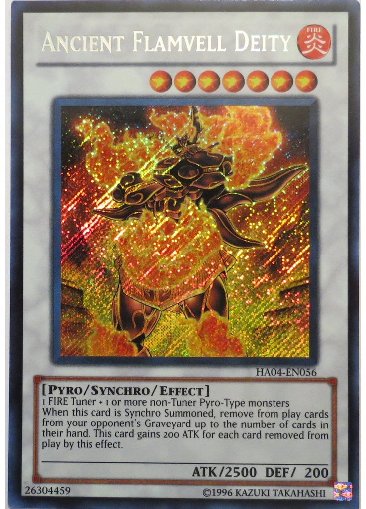 Ancient Flamvell Deity (Secret Rare Unlimited)