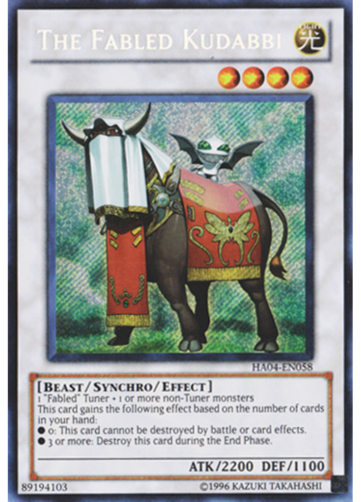 The Fabled Kudabbi (Secret Rare Unlimited)