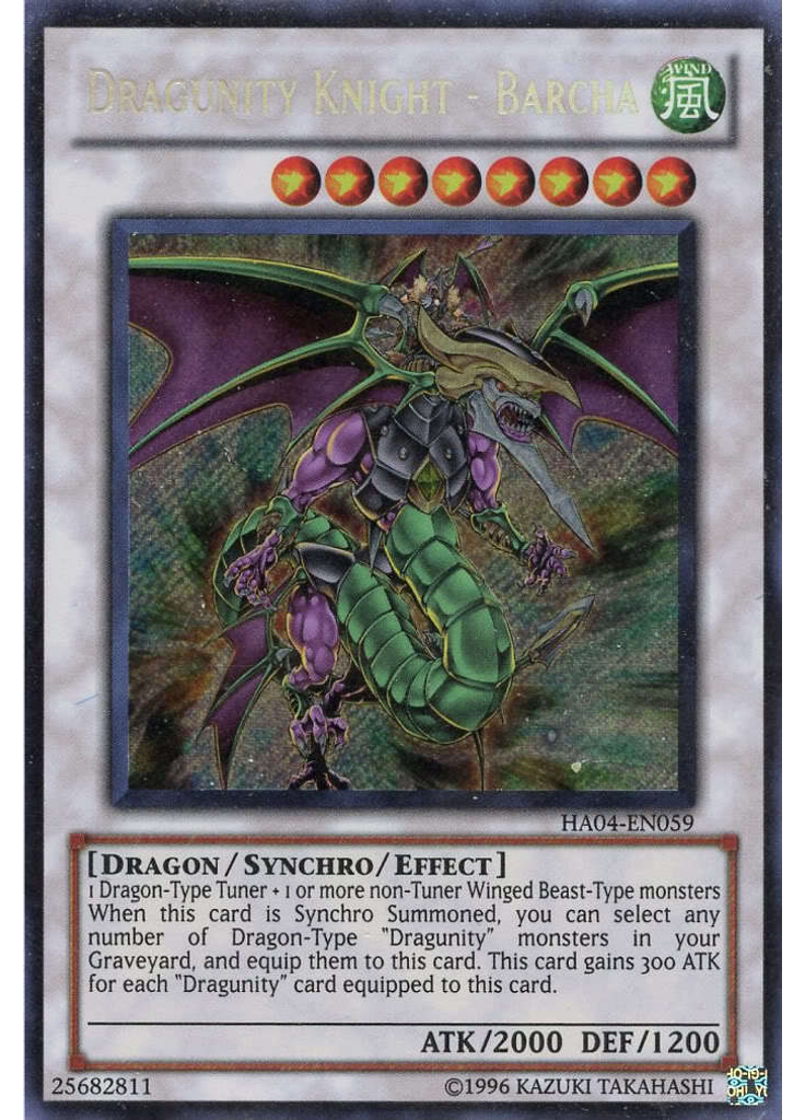 Dragunity Knight - Barcha (Secret Rare Unlimited)