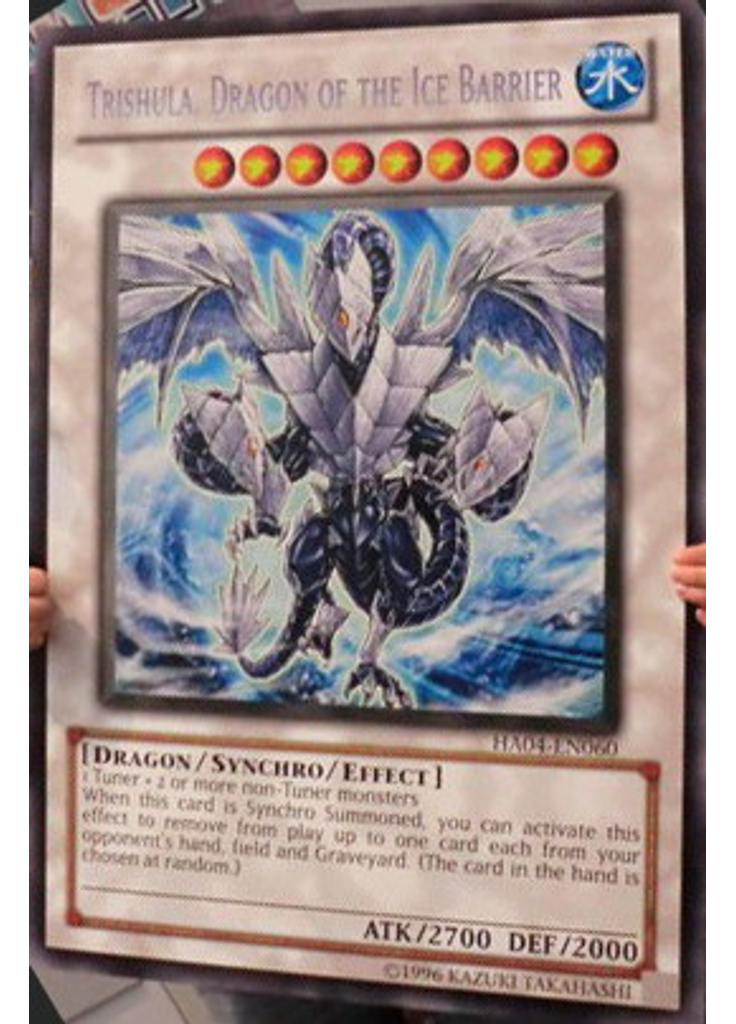 Trishula, Dragon of the Ice Barrier (Secret Rare Unlimited Gc)