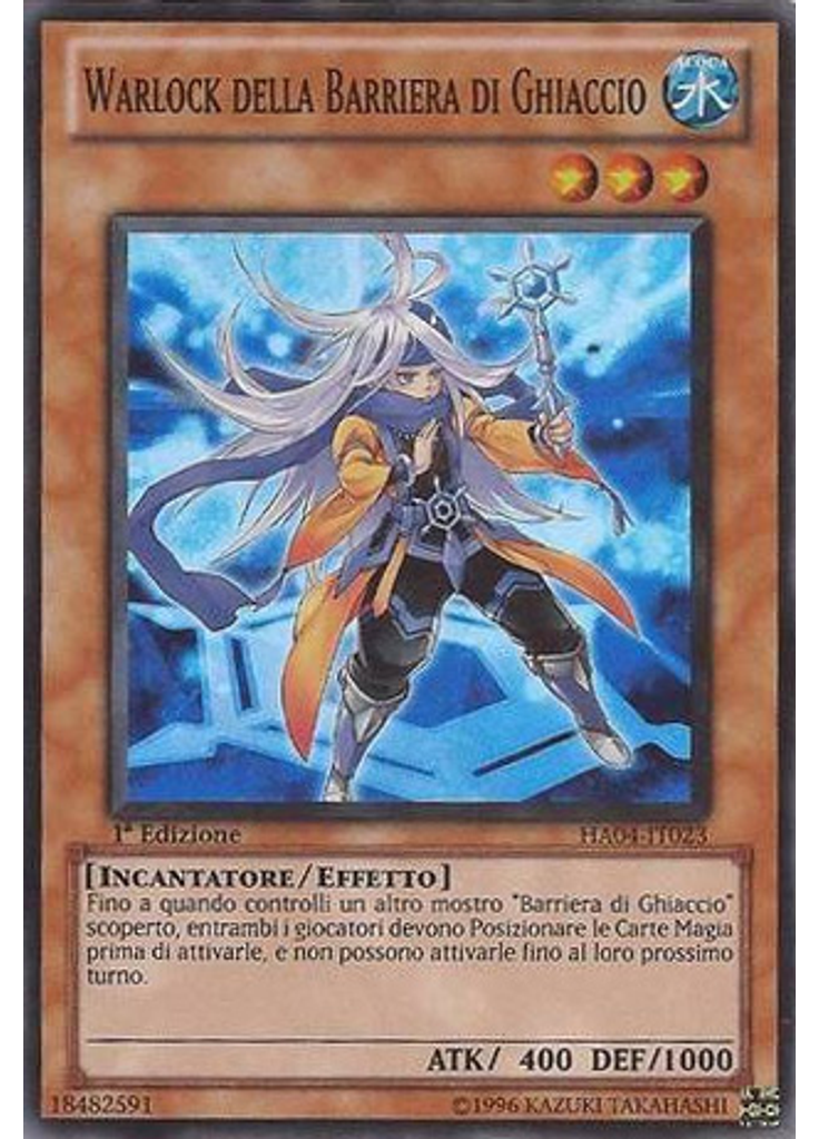Warlock della Barriera di Ghiaccio