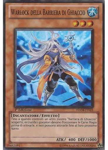 Warlock della Barriera di Ghiaccio