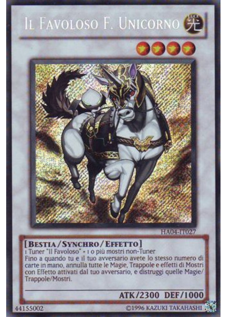 Il Favoloso F. Unicorno (Secret Rare Unlimited)