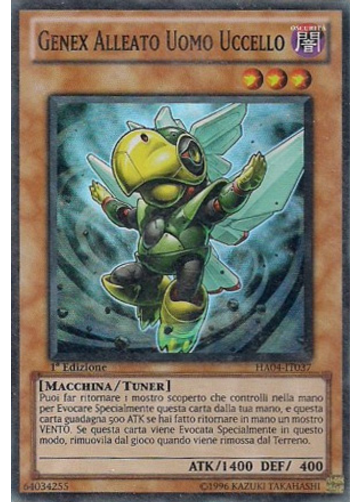 Genex Alleato Uomo Uccello
