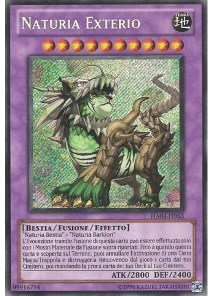 Naturia Exterio (Secret Rare Unlimited)