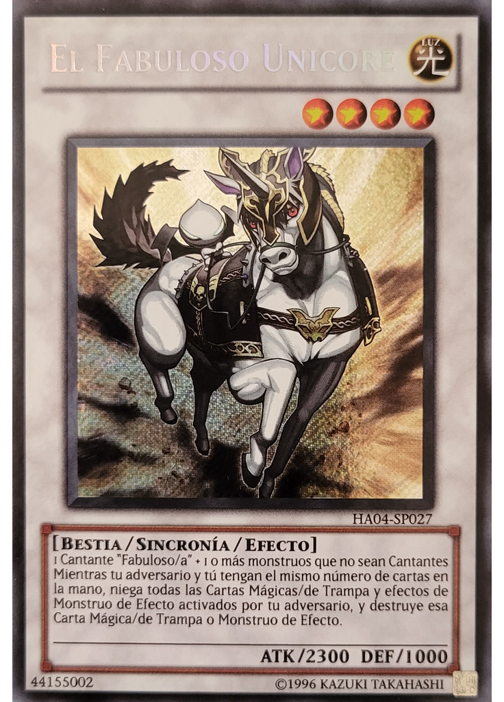 El Fabuloso Unicore (Secret Rare Unlimited)