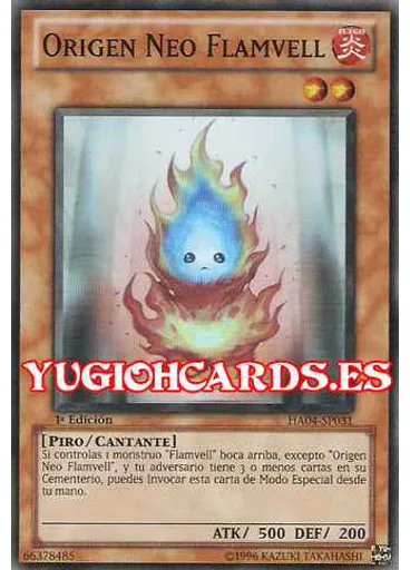 Origen Neo Flamvell