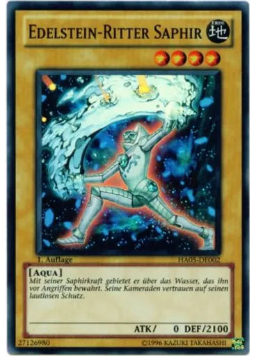 Edelstein-Ritter Saphir