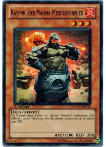 Kayenn, der Magma-Meisterschmied