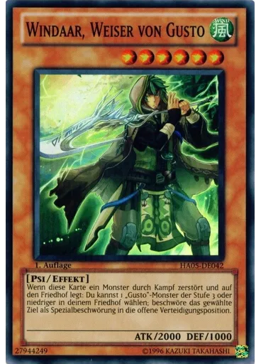 Windaar, Weiser von Gusto — Hidden Arsenal 5: Steelswarm Invasion
