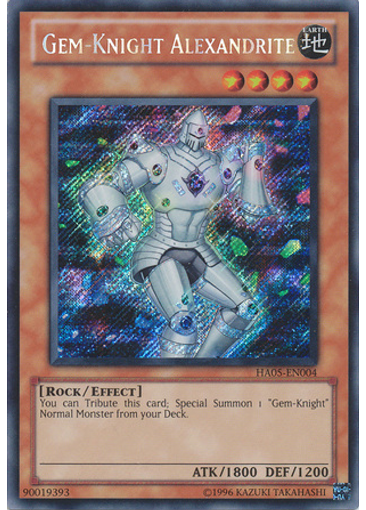Gem-Knight Alexandrite (Secret Rare Unlimited)