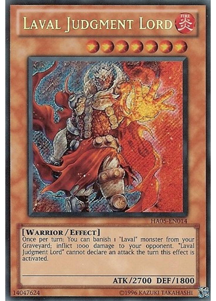 Laval Judgment Lord (Secret Rare Unlimited)