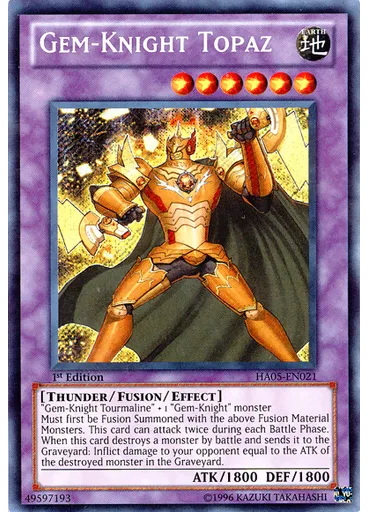Gem-Knight Topaz