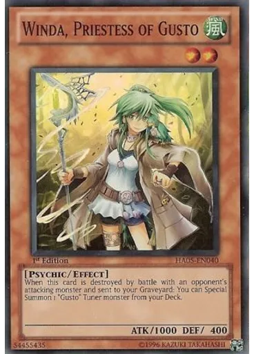 Winda, Priestess of Gusto