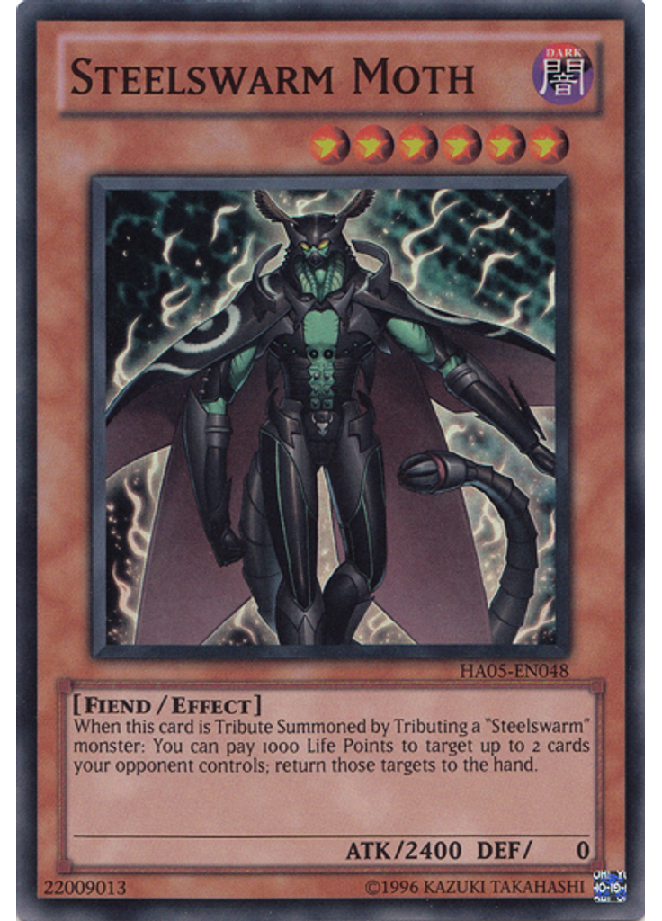 Steelswarm Moth (Super Rare Unlimited)