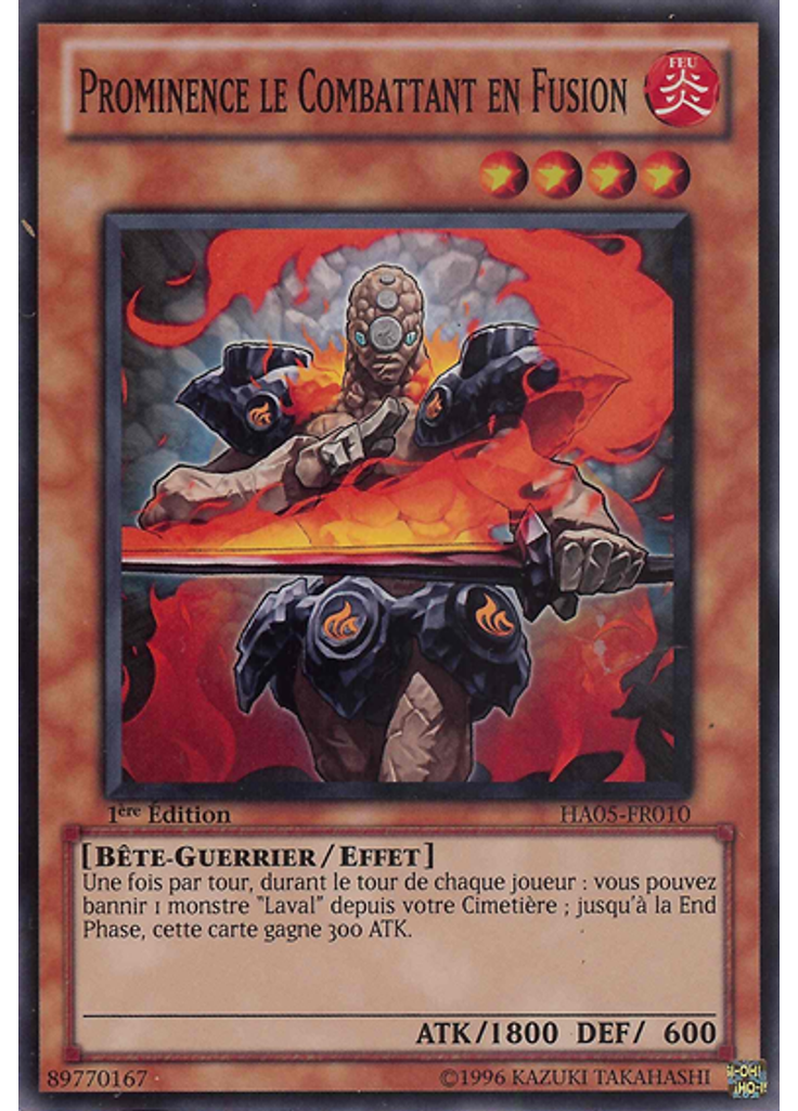 Prominence le Combattant en Fusion