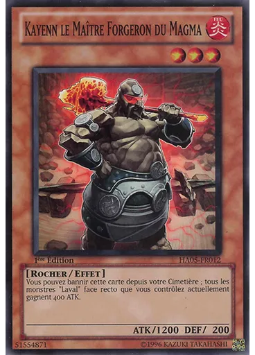 Kayenn le Maître Forgeron du Magma — Arsenal Mystérieux 5: Invasion Colonie de Chrome