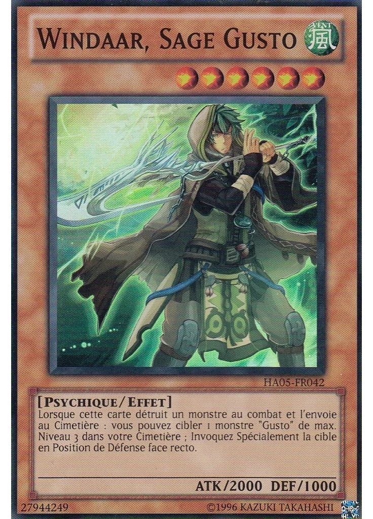 Windaar, Sage Gusto (Super Rare Unlimited)