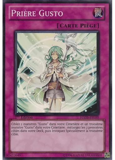 Prière Gusto