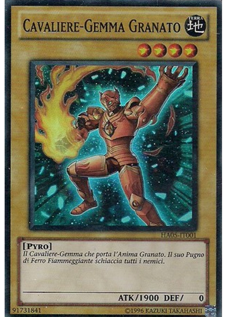 Cavaliere-Gemma Granato (Super Rare Unlimited)