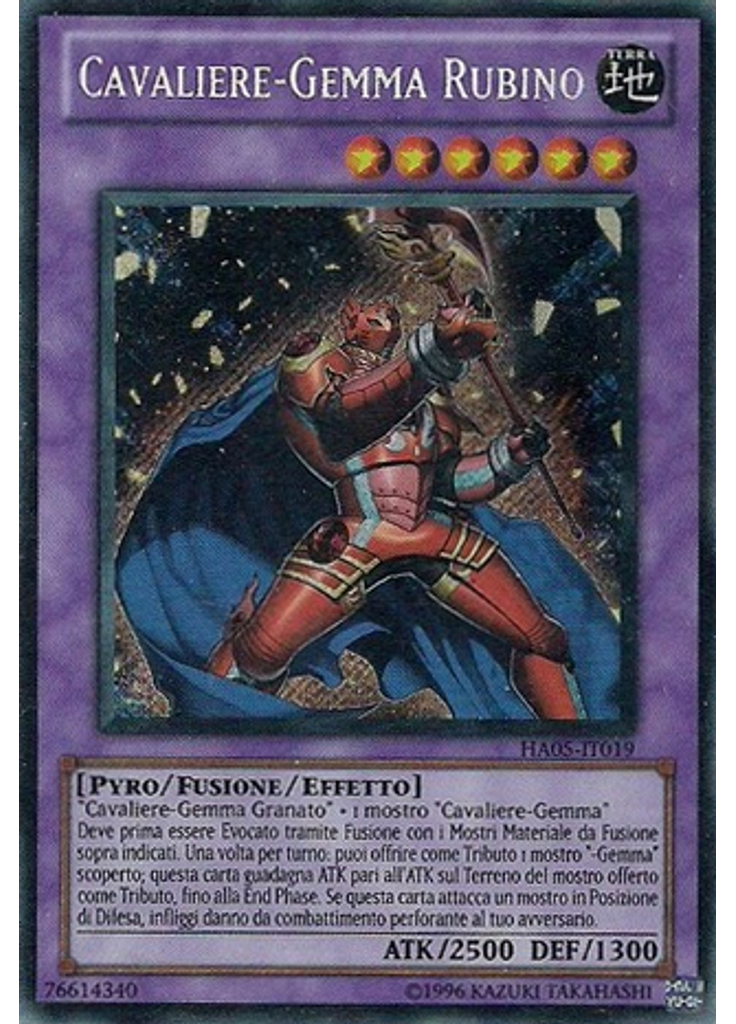 Cavaliere-Gemma Rubino (Secret Rare Unlimited)