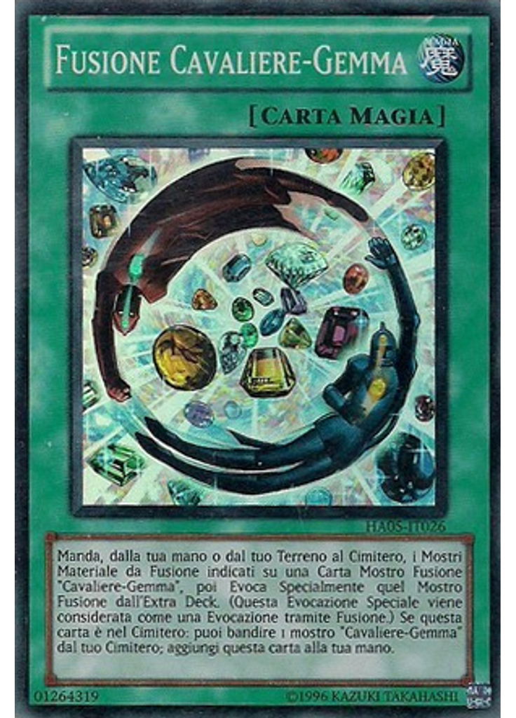 Fusione Cavaliere-Gemma (Super Rare Unlimited)