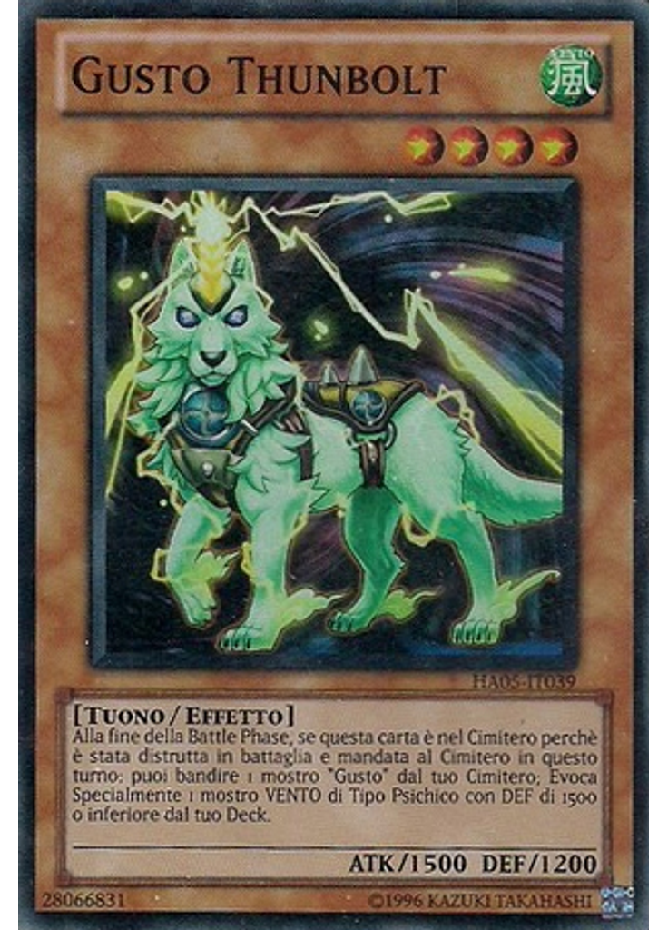 Gusto Thunbolt (Super Rare Unlimited)