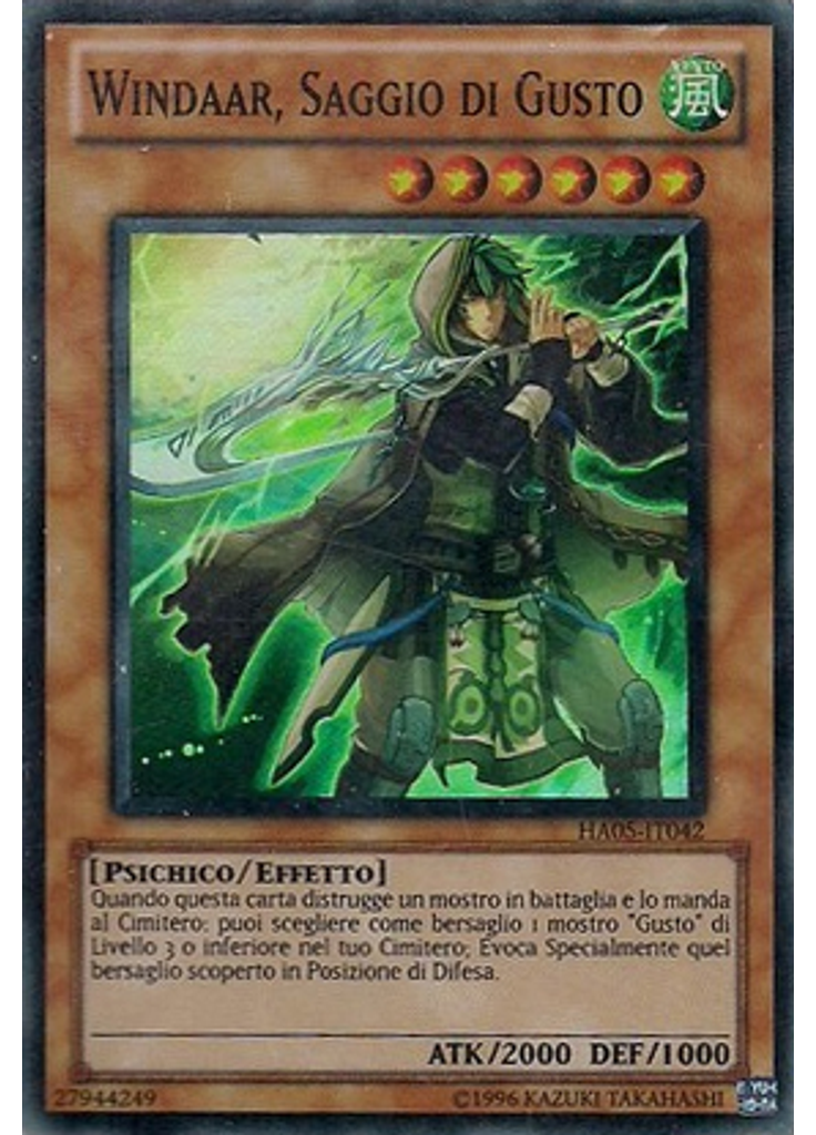 Windaar, Saggio di Gusto (Super Rare Unlimited)