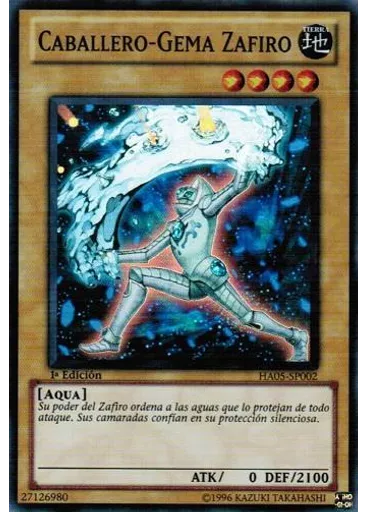 Caballero-Gema Zafiro