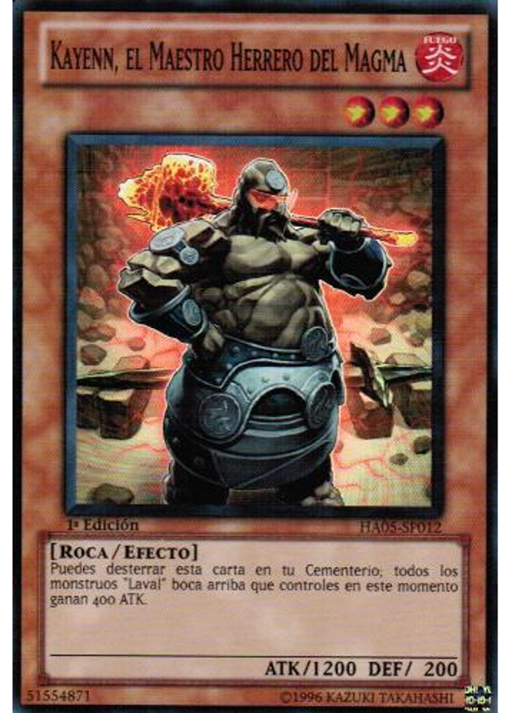 Kayenn, el Maestro Herrero del Magma