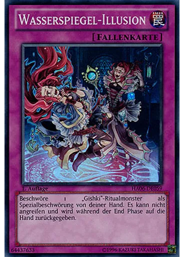 Wasserspiegel-Illusion