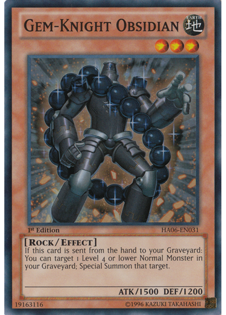 Gem-Knight Obsidian