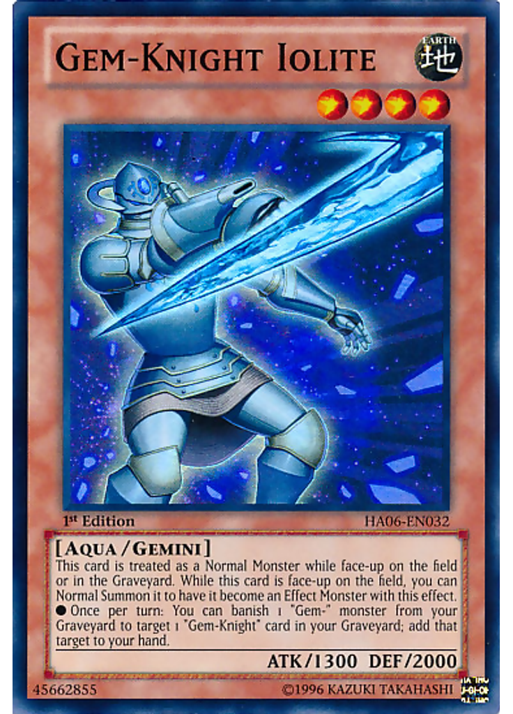 Gem-Knight Iolite