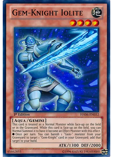 Gem-Knight Iolite