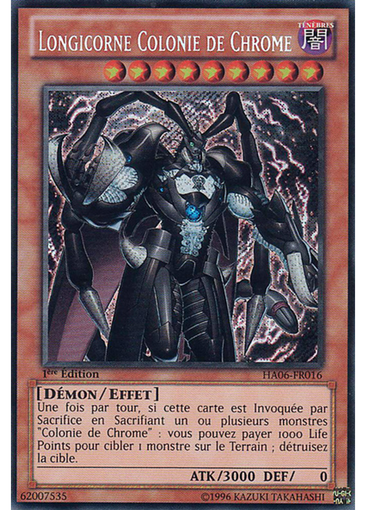 Longicorne Colonie de Chrome
