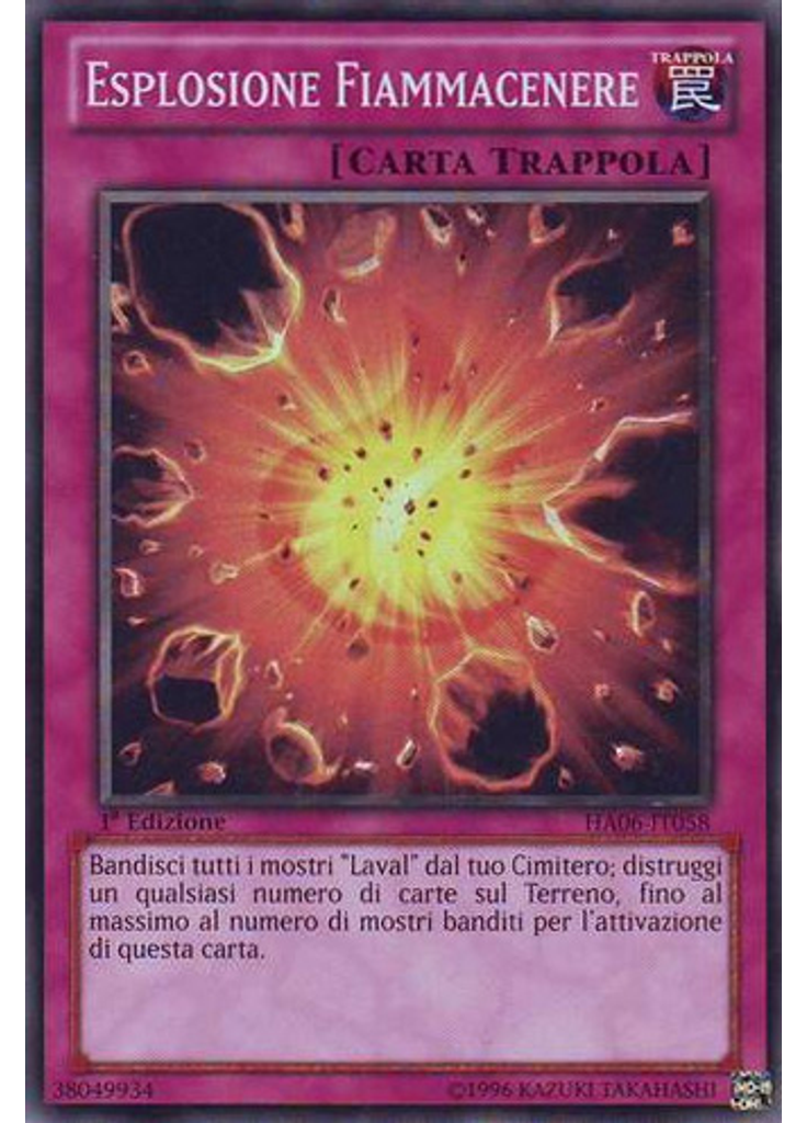 Esplosione Fiammacenere