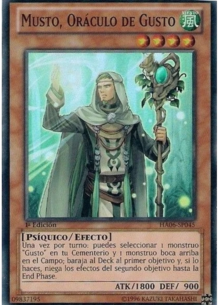 Musto, Oráculo de Gusto