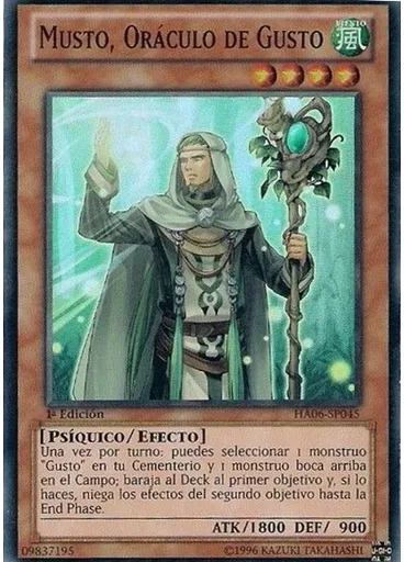 Musto, Oráculo de Gusto