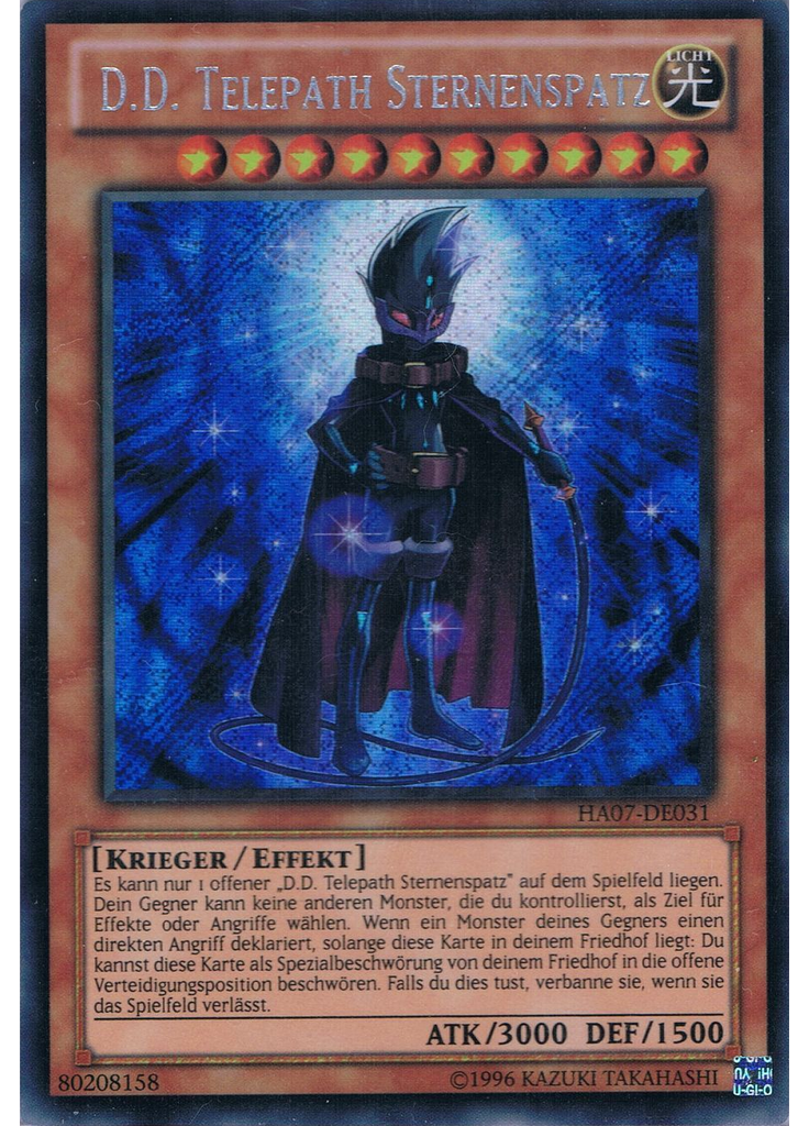 D.D. Telepath Sternenspatz (Secret Rare Unlimited)