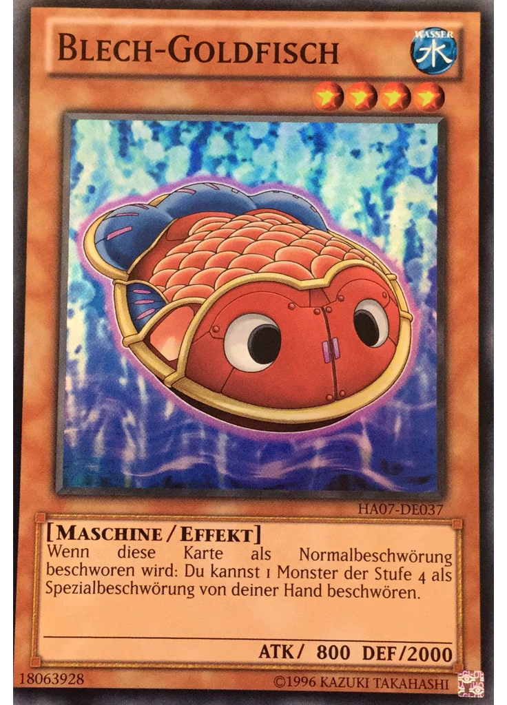 Blech-Goldfisch (Super Rare Unlimited)