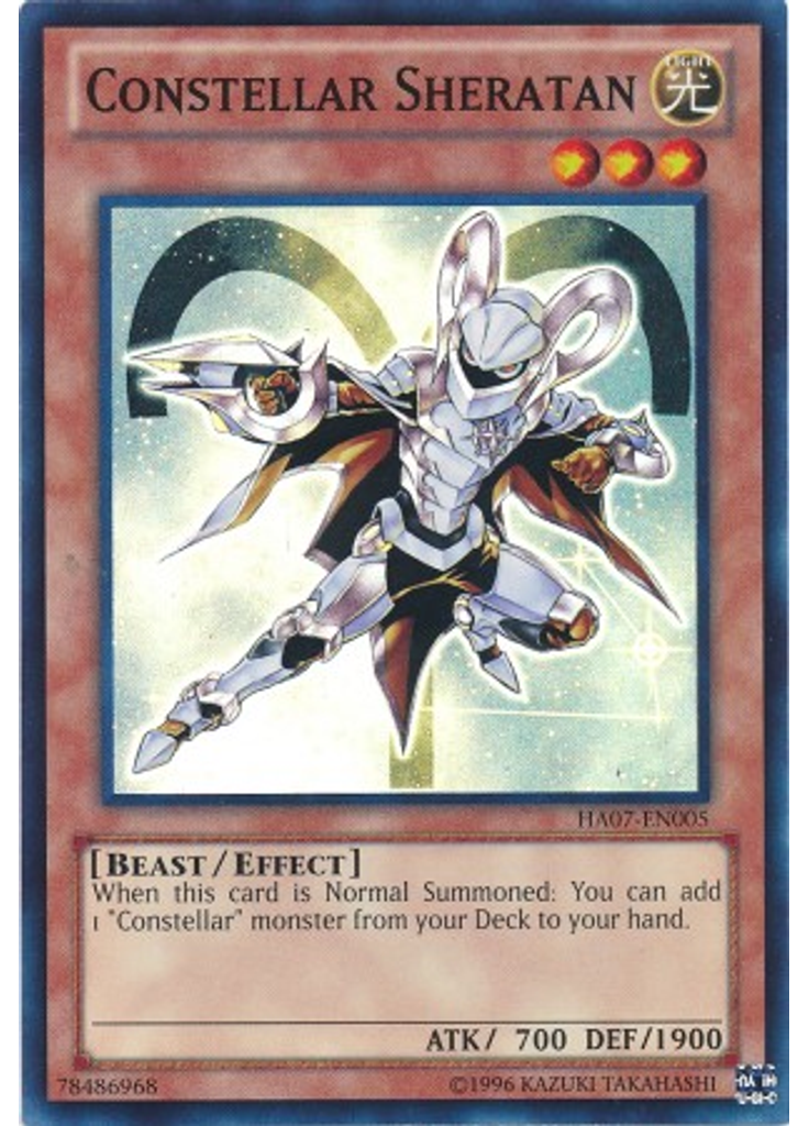 Constellar Sheratan (Super Rare Unlimited)