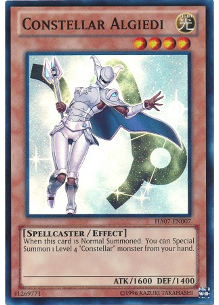 Constellar Algiedi (Super Rare Unlimited)