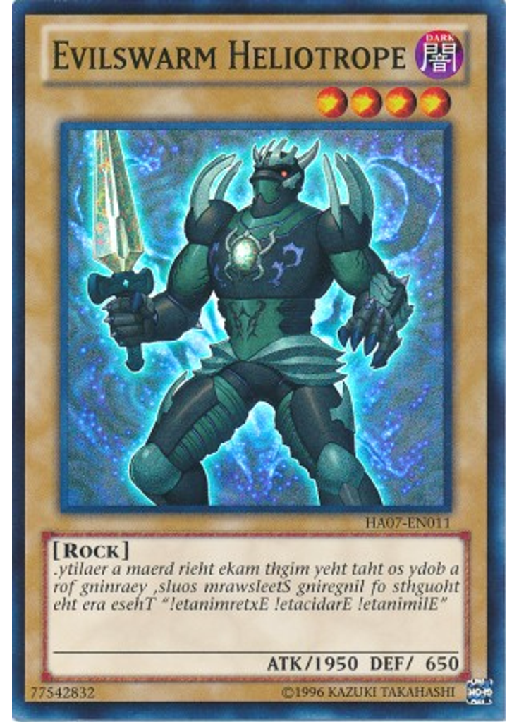 Evilswarm Heliotrope (Super Rare Unlimited)